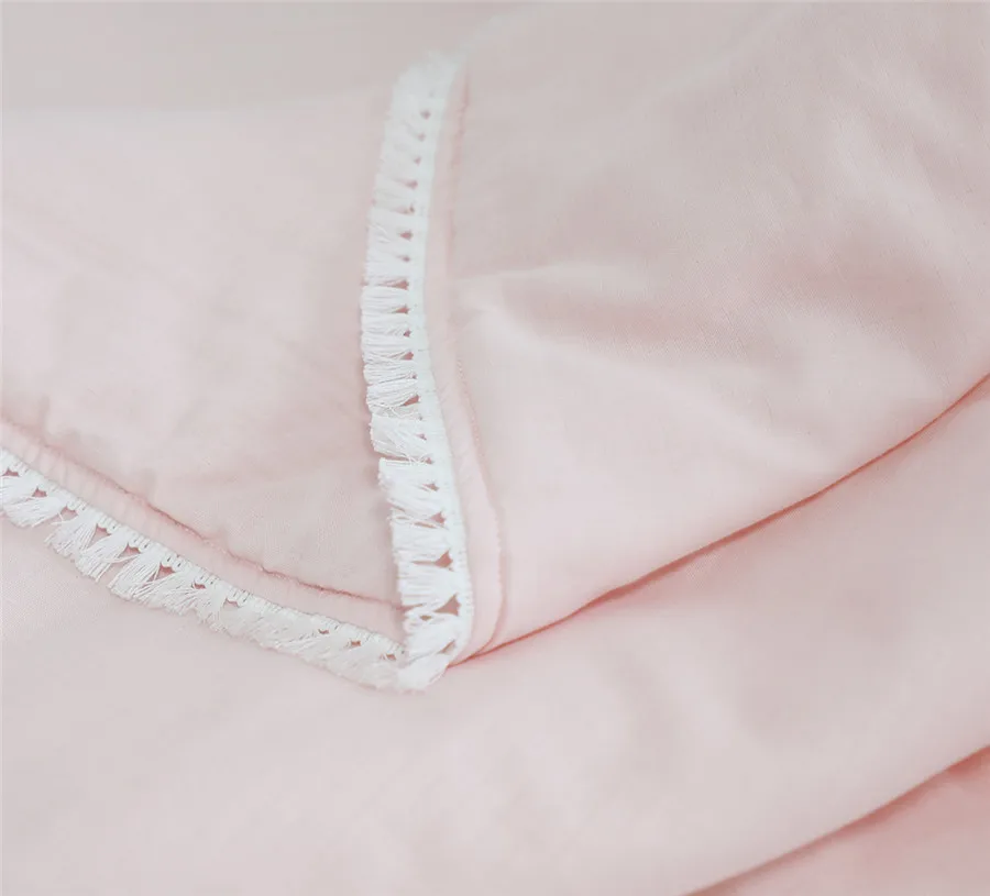 Sahaler Boho детское одеяло детские пеленки для новорожденного стеганое одеяло для детской кроватки одеяло 34*42 дюймов(розовый