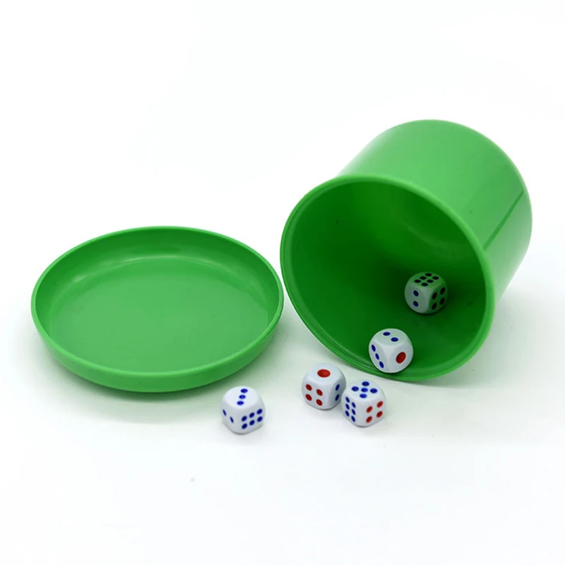 5 штук кубиков с 1 кубиками доска для напитков настольная игра игровые кубики и