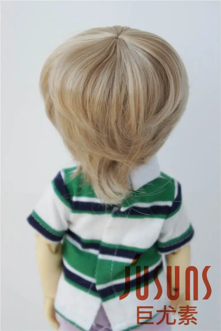 JD236 1/8 1/6 1/4 1/3 термостойкость BJD парик SD MSD YOSD бойская короткая раскроенная кукла парик 5-6 дюймов 6-7 дюймов 7-8 дюймов 8-9 дюймов кукла парики