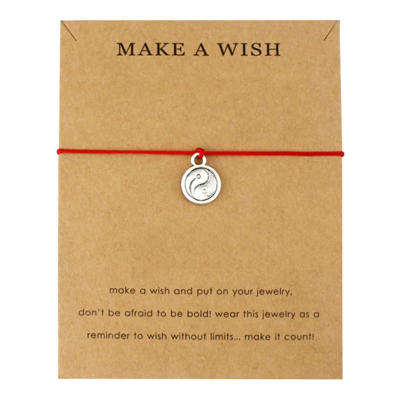 Браслет с шармами для женщин Infinity Love Good Luck четырьмя листьями клевера Детские