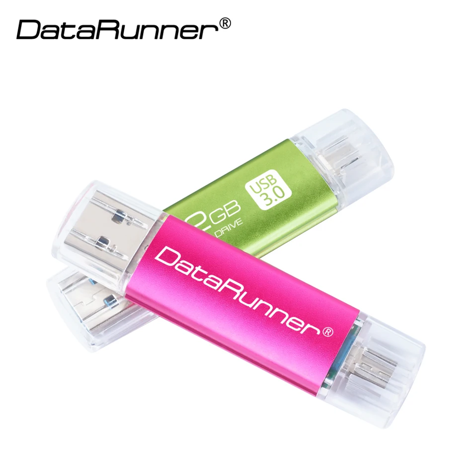 DataRunner высокоскоростной OTG флеш накопитель 16 ГБ 32 usb 64 128 256 Usb флешка 3 0 Флешка для