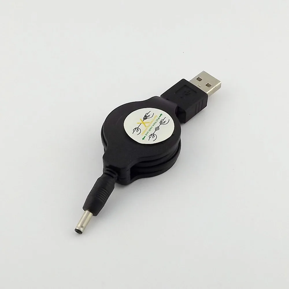 1 шт. DC источник питания USB A штекер 3 5x1 35 мм выдвижной кабель зарядного устройства