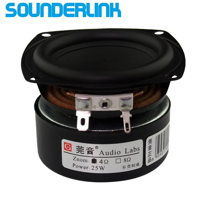 Sounderlink Audio Labs 3 'ཕ Вт сабвуфер низкочастотный динамик с басами Среднечастотный