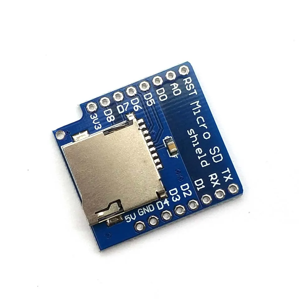 Аксессуары щит для карты Micro SD WeMos D1 Mini TF WiFi ESP8266 совместимый беспроводной модуль