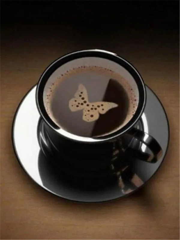 FV2642 Алмазная вышивка huacan coffee DIY Вышивка крестиком Алмазная картина мультфильм Стразы квадратная Полная ручная работа Алмазная мозаика любовь - Цвет: FV2642