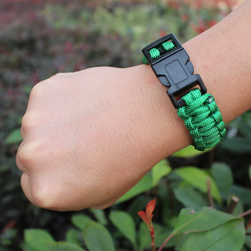 Открытый Многофункциональный 7 ядерный зонтичный трос кемпинг туризм экстренный