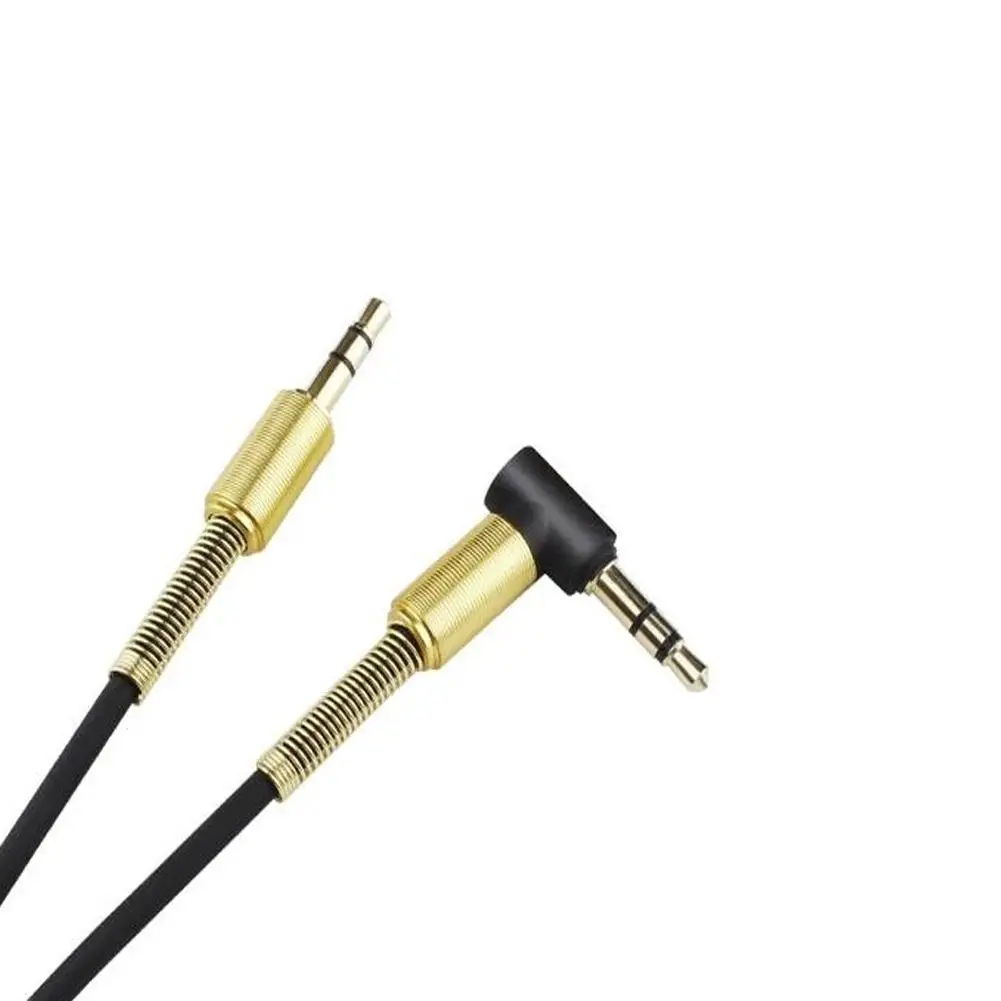 Выдвижной кабель для стерео аудио с разъемом 3 5 мм гибкий прямым углом 90