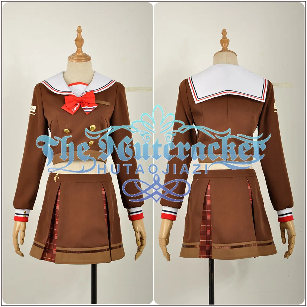 Милый! солнце! Aqours Takami Chika шоколадный карнавальный костюм на День святого