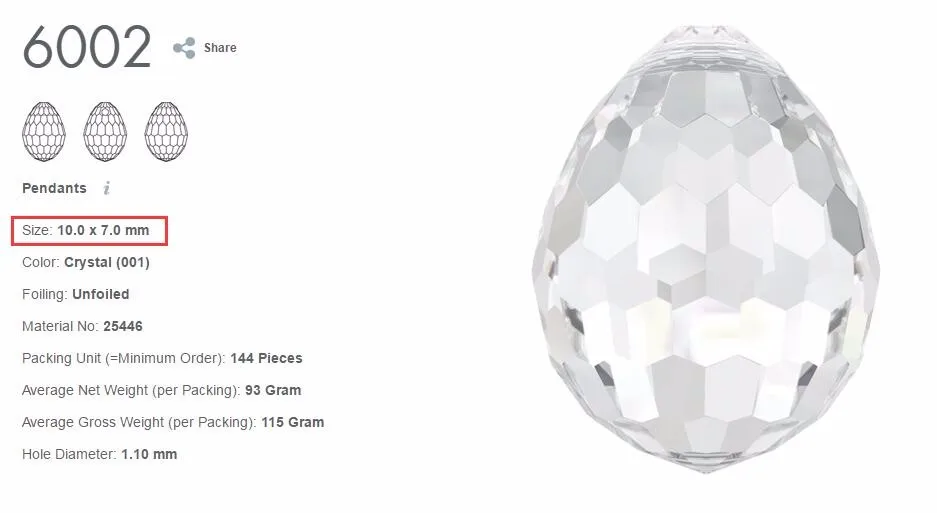 1 шт.) кристалл Swarovski 6002 диско Висячие Подвески сделанные в австрийском стиле свободные бусины Стразы DIY Изготовление ювелирных изделий