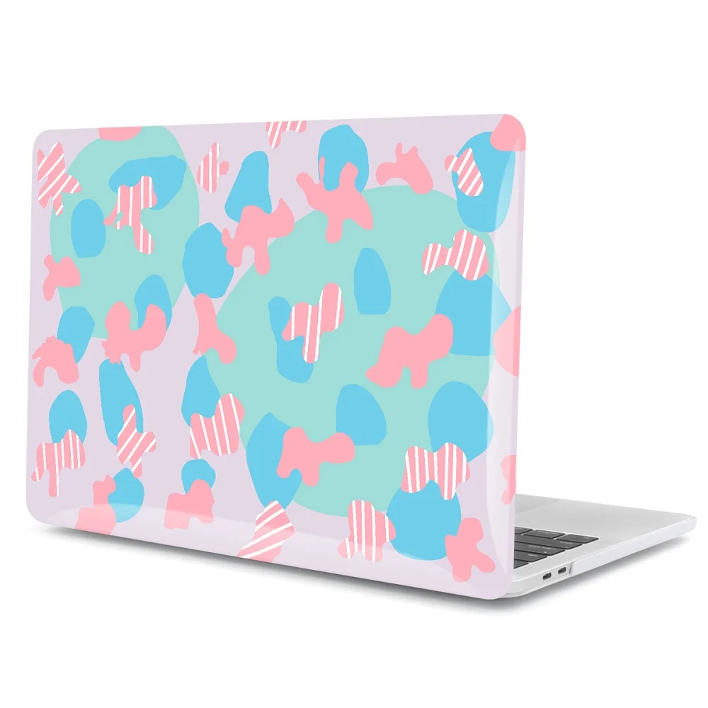 SBQ001 Летний стиль листьев узор Жесткий чехол для Macbook Air 11 12 13 Laptop Sleeve Mac book Pro 13 15 A1989 A1706 с retina - Цвет: SBQ001
