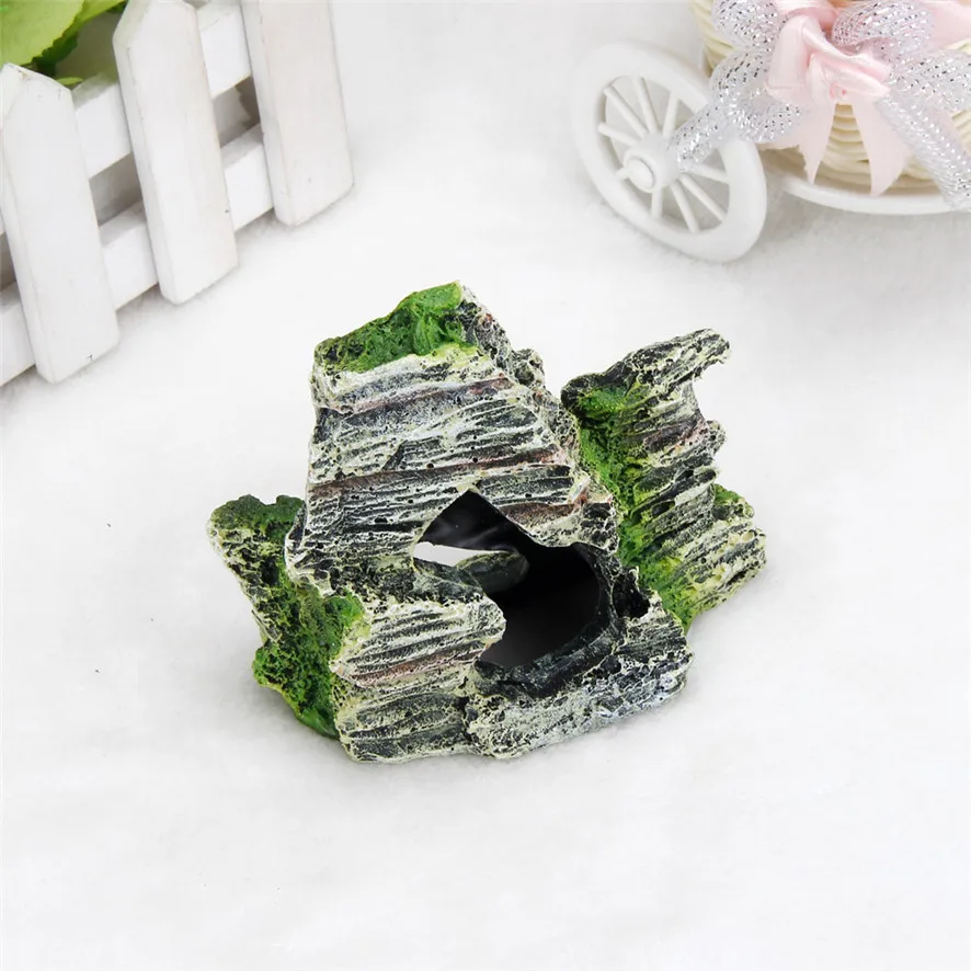 Zero 2017 мультяшная смола искусственное украшение замка аквариумная рыболовная