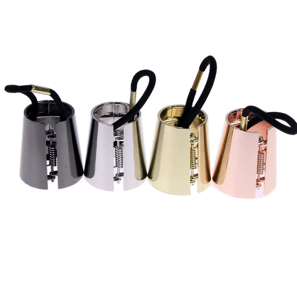 Резинка для волос в стиле панк эластичная заколка конского хвоста аксессуар на