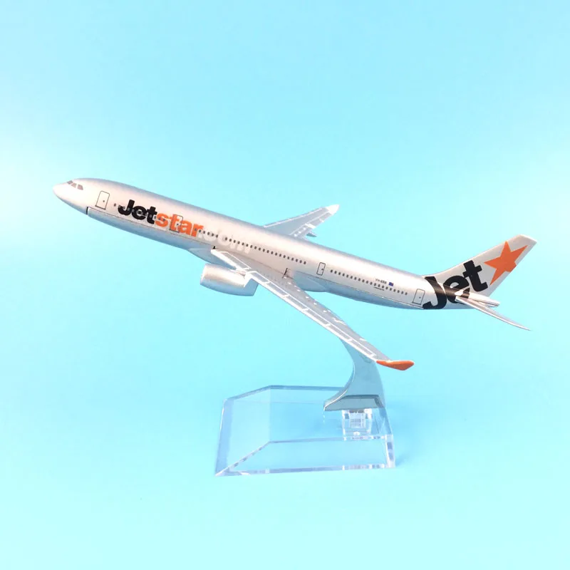 Бесплатная доставка 16 см A330 jetstar Airways сплав металла модель самолета Модель