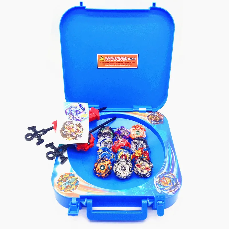 12pcs stadium 1 Все модели пусковых устройств Beyblade Burst игрушки GT со стартером и ареной Bayblade Металл fusion Бог волчок Bey Blade лезвия игрушки - Цвет: 12pcs stadium 1