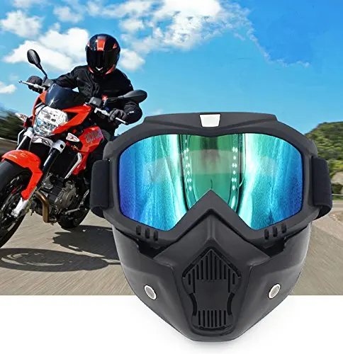 1 2018New мотоцикл очки с съемная маска страйкбол защитные UV400 защиты круто шлем |