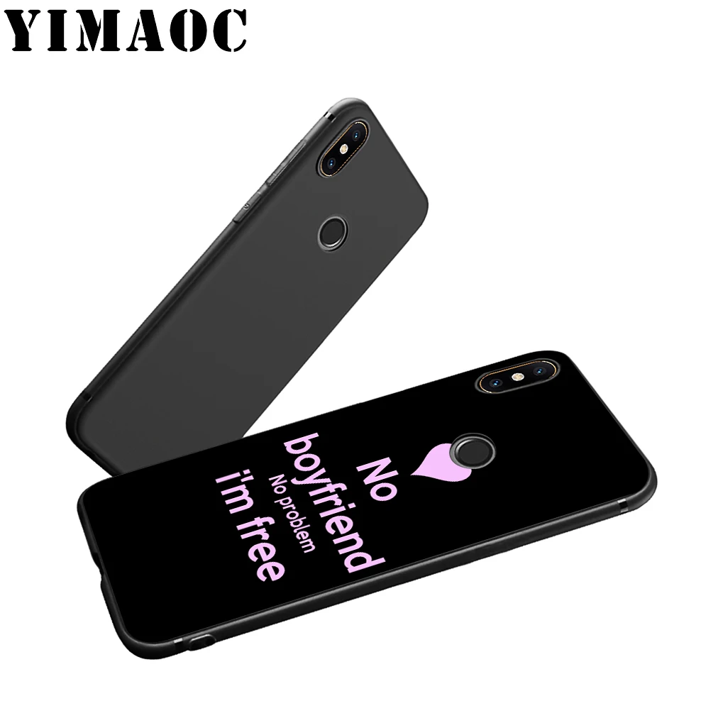 Мягкий силиконовый чехол YIMAOC Boyfriend Girlfriend для пары Xiaomi Redmi Note 9 Mi 8 Se 7 6 6A A1 A2 4X 4A 5A 5 MAX 3