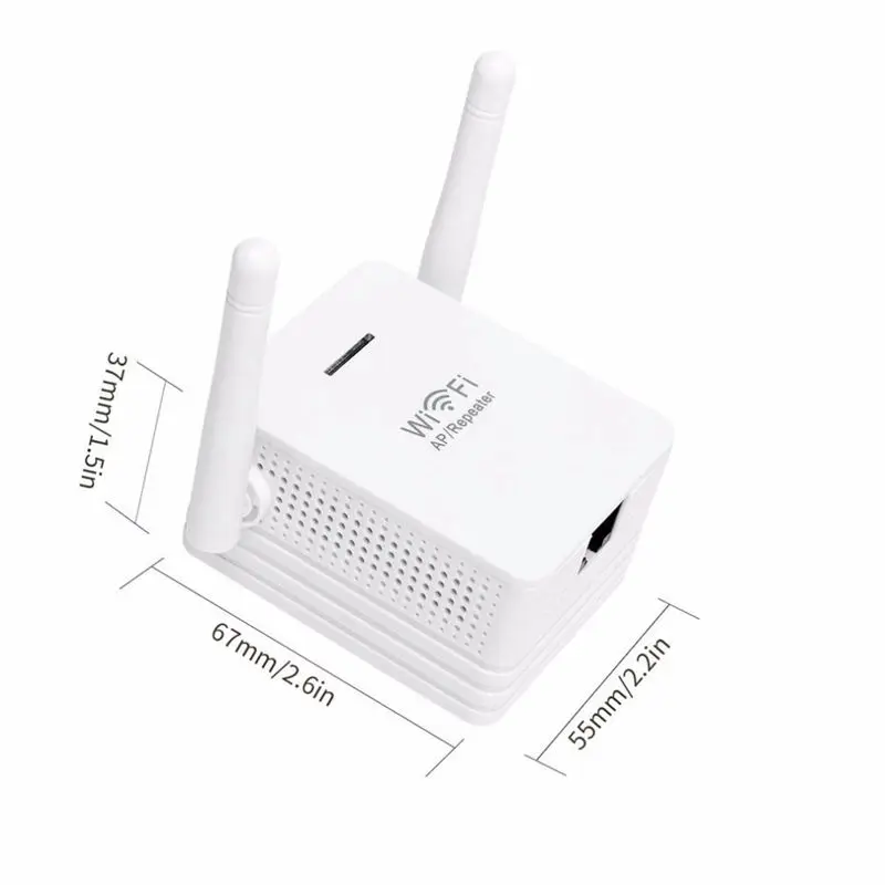 Беспроводной ретранслятор 300 Мбит/с сетевой маршрутизатор Wi Fi усилитель