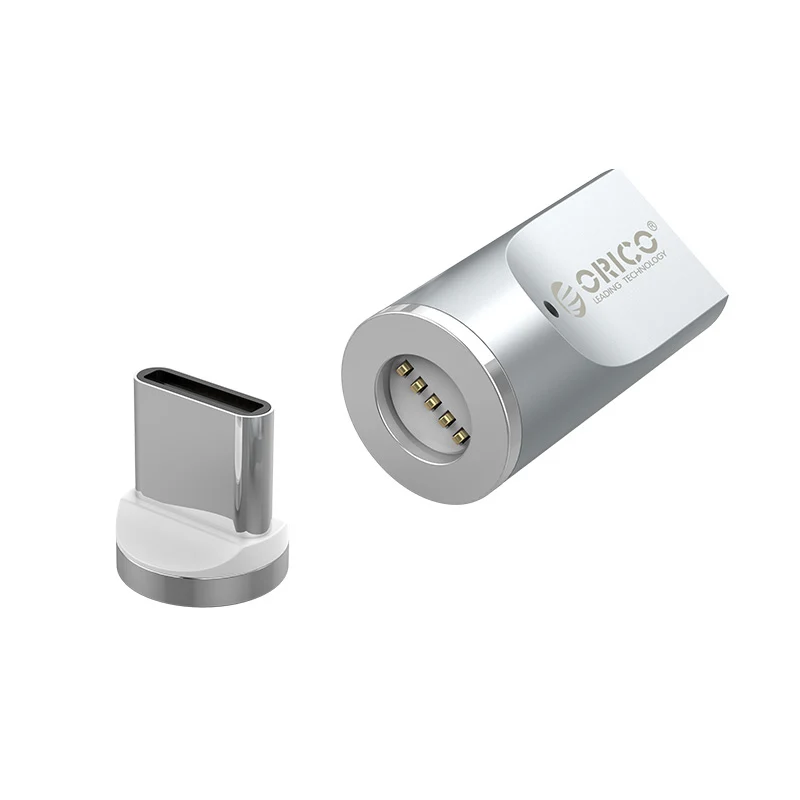 Micro B to Type-c ORICO OTG Magnetic Adapter Micro USB to Type C Charging Converter for Macbook iPhone Samsung Galaxy Huawei Mobile Phone - Цвет: Micro B to Type-c