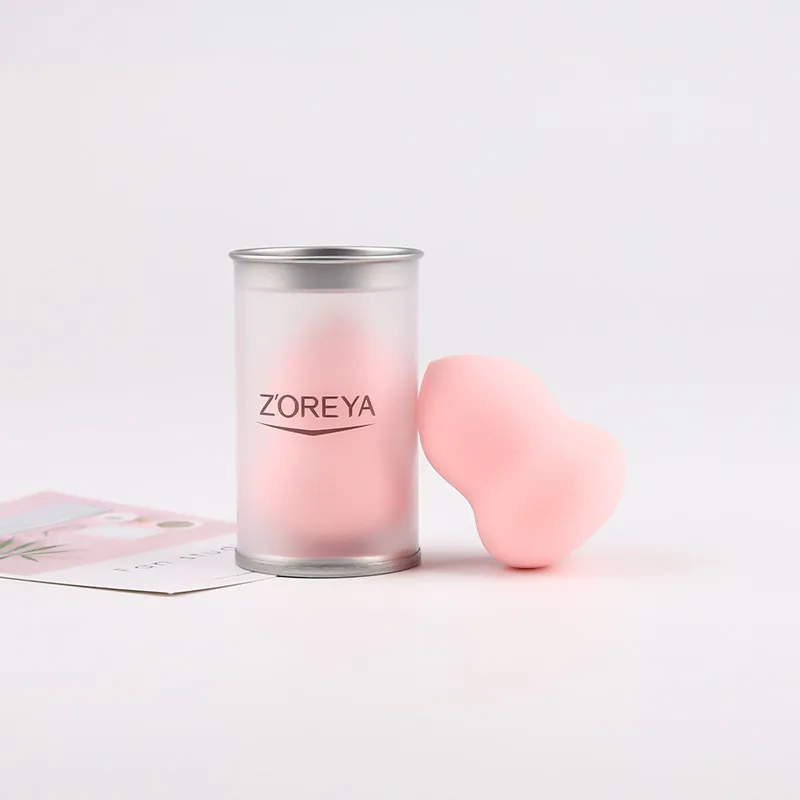 pink gourd1 Бренд Zoreya, 1 шт., губка для основы, мягкая, форма капли воды, косметическая пуховка для леди, макияж, высокое качество, инструмент для макияжа лица - Цвет: pink gourd1