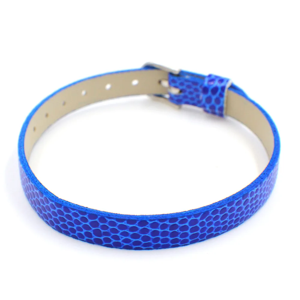 50 strips 8mm wide / 21cm length Snake Skin PU Leather Wristband Bracelet fit for diy slide charms | Украшения и аксессуары