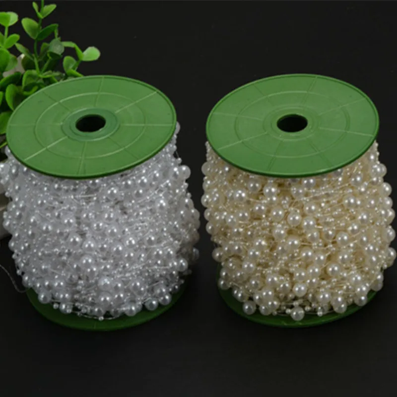 2 рулона свадебные украшения центральные принадлежности 3 + 8 мм рыболовная леска
