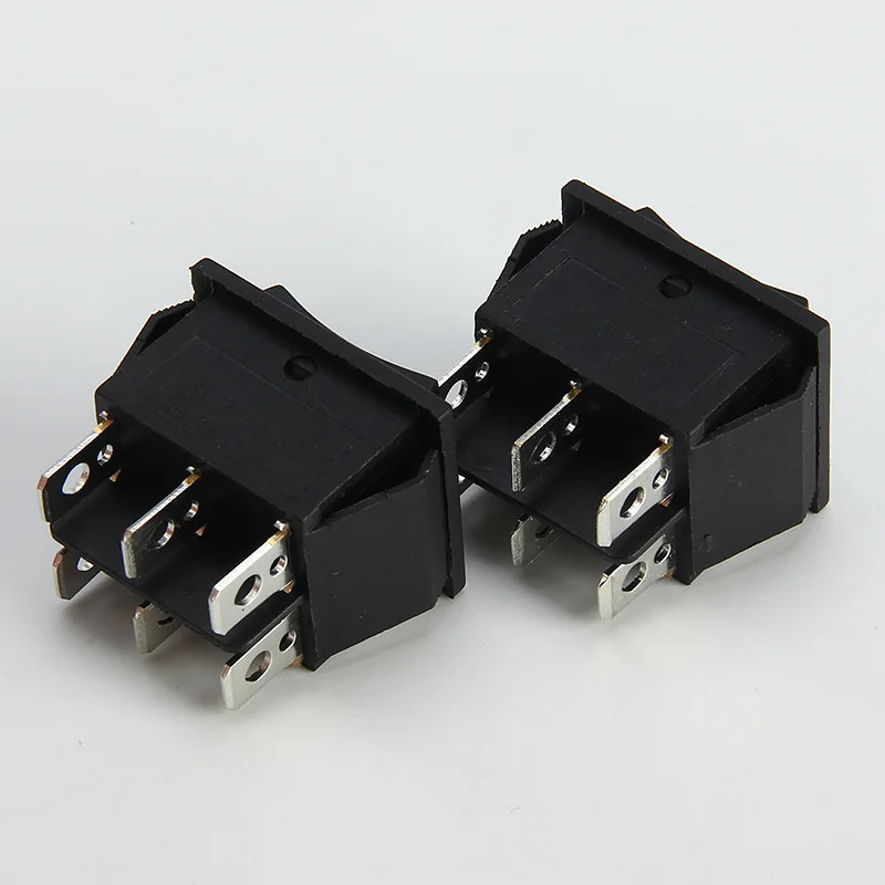 1 шт. AC250V 16A 125 В 20A DPDT 6Pin 2 кулисного переключателя w Водонепроницаемый