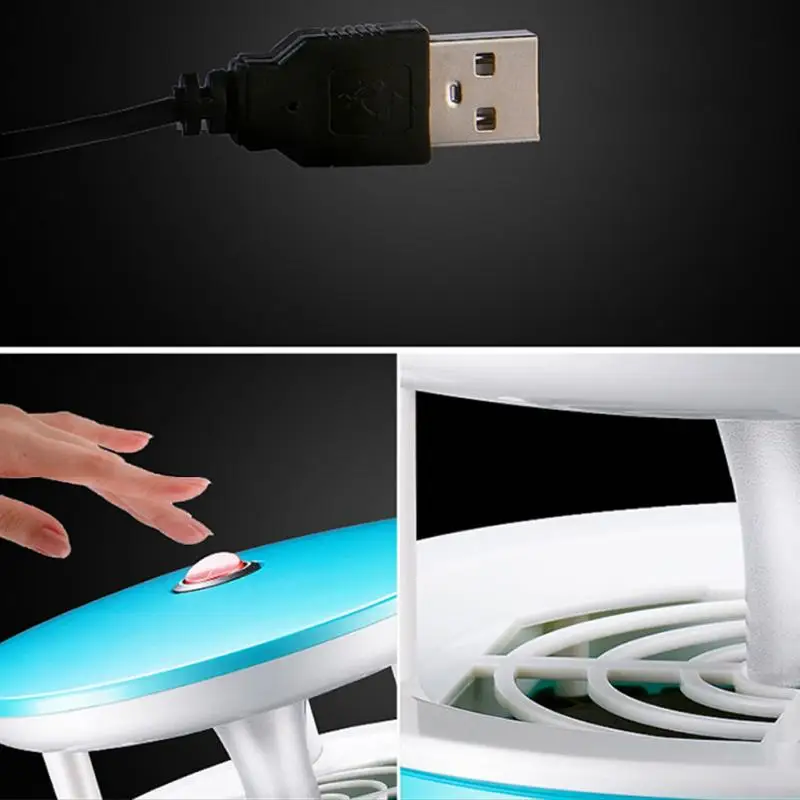 СВЕТОДИОДНЫЙ Электрический Отпугиватель комаров USB фотокатализатор убийца