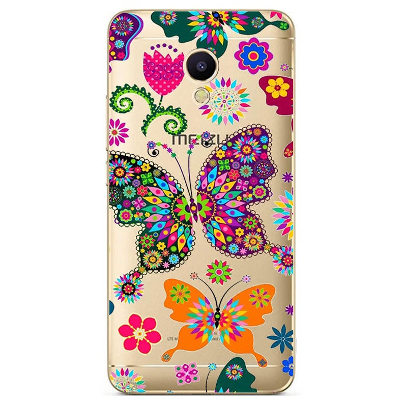 Silicone Cover For Meizu M5S mini Case 5.2' Printing Cool Cat Phone Shells Meilan M 5 S 5S Mini Fundas Coque |
