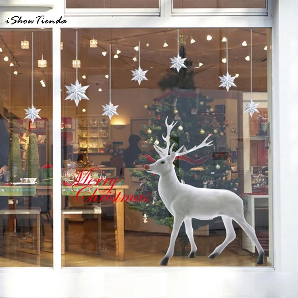 Новинка хит Новое поступление постер Рождественский олень съемная Наклейка на
