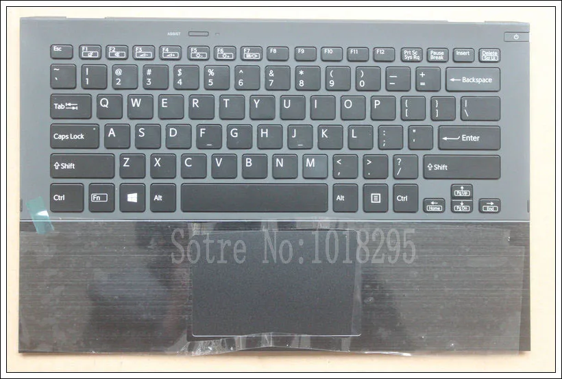 Клавиатура США для Sony Vaio SVP132A1CL SVP1321S1EB SVP1321L1EBI с сенсорной панелью и подсветкой