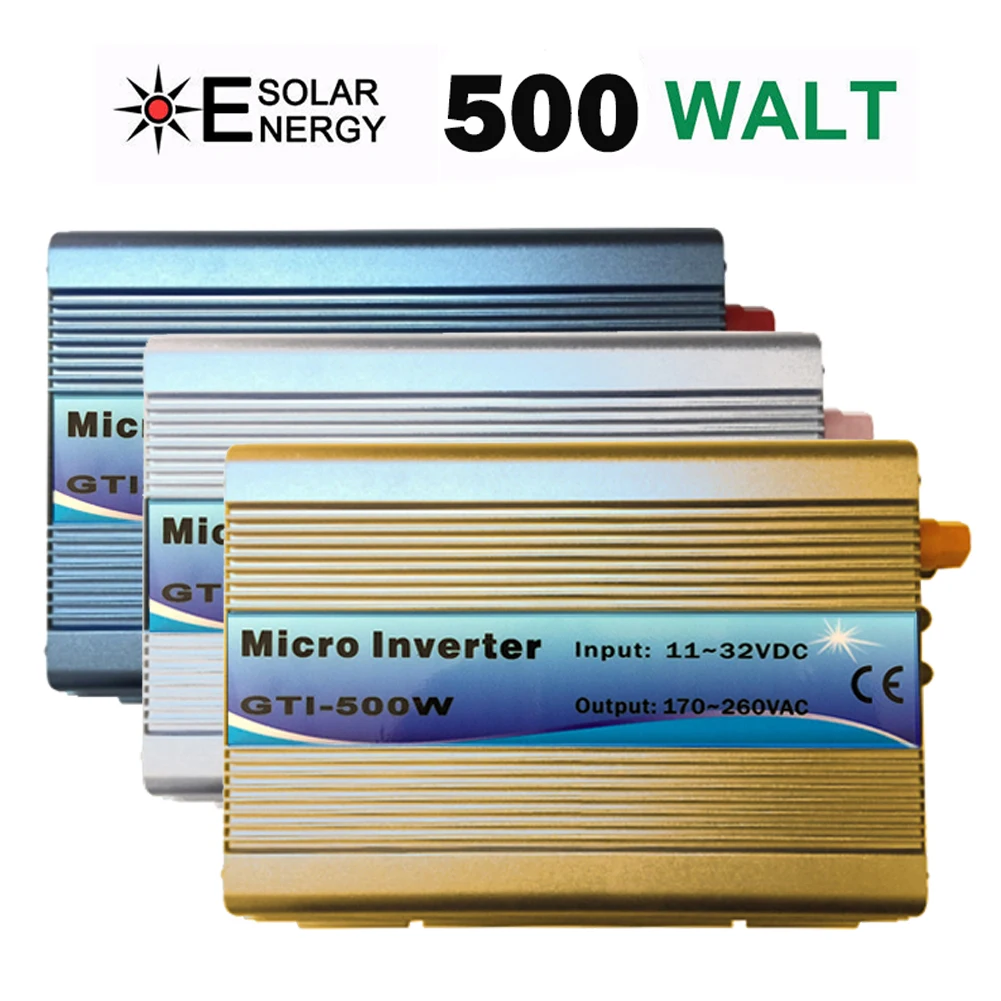 Сетки галстук инвертора 500W стекируемые DC11 32V Вход AC230V со слежением за