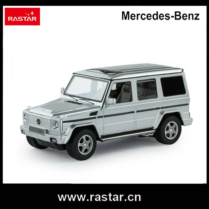 Серебристый Rastar лицензированный R/C 1:14 Mercedes-Benz G55 AMG rc Авто Дрифт автомобиль 30400 - Цвет: Серебристый