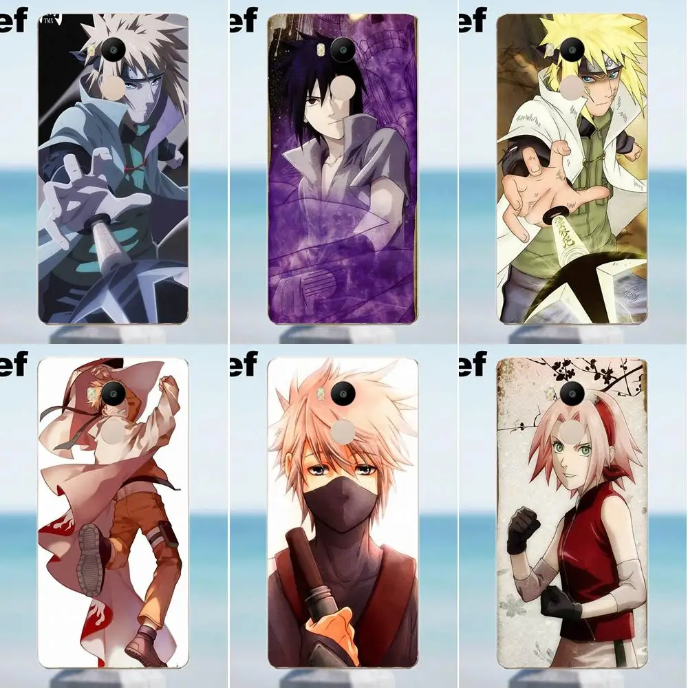 Чехол из ТПУ для телефона Manga Yondaime Minato Namikaze Naruto Xiaomi Redmi 4 3 3S Pro Mi3 Mi4 Mi4i Mi4C Mi5 Mi5S Mi Max Note 2