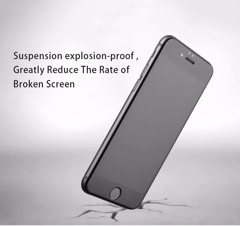 5D закаленное стекло с круглыми закругленными краями для iPhone XS 6 6S Plus 7 8 Plus X XS MAX XR полное покрытие защита экрана премиум-класса