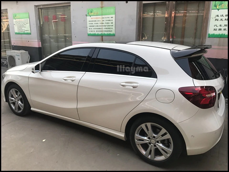 PIECHA Стиль углеродное волокно задний багажник спойлер для Benz A класс A180 A200 A250 2013- год W176 спойлер заднего крыла(не подходит GLA