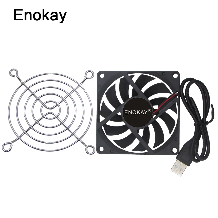 5 штук 8010S 80 мм 80x80x10 мм 8 см DC 5 в USB разъем кулер вентилятор