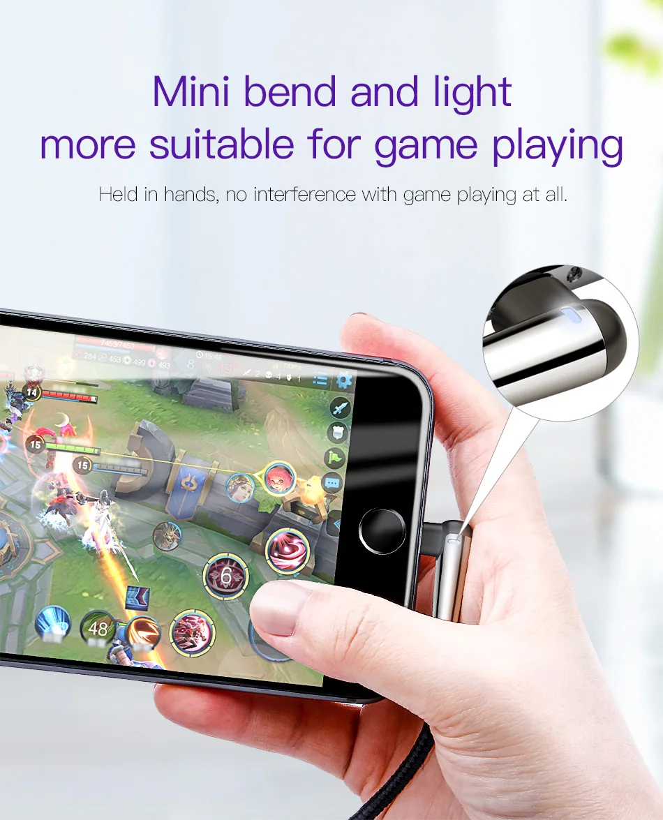 Usb-кабель Baseus Lighting для iPhone XS Max XR X 8 7 6 6S SE 5, кабель для быстрой зарядки и зарядки, кабель для передачи данных на 90 градусов, кабель для мобильного телефона