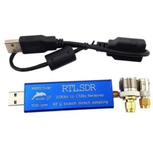 0 1 МГц 7 ГГц RTL2832U + R820T2 TCXO ADSB UHF VHF HF FM RTL.SDR USB тюнер|Аксессуары для MP3 плееров и