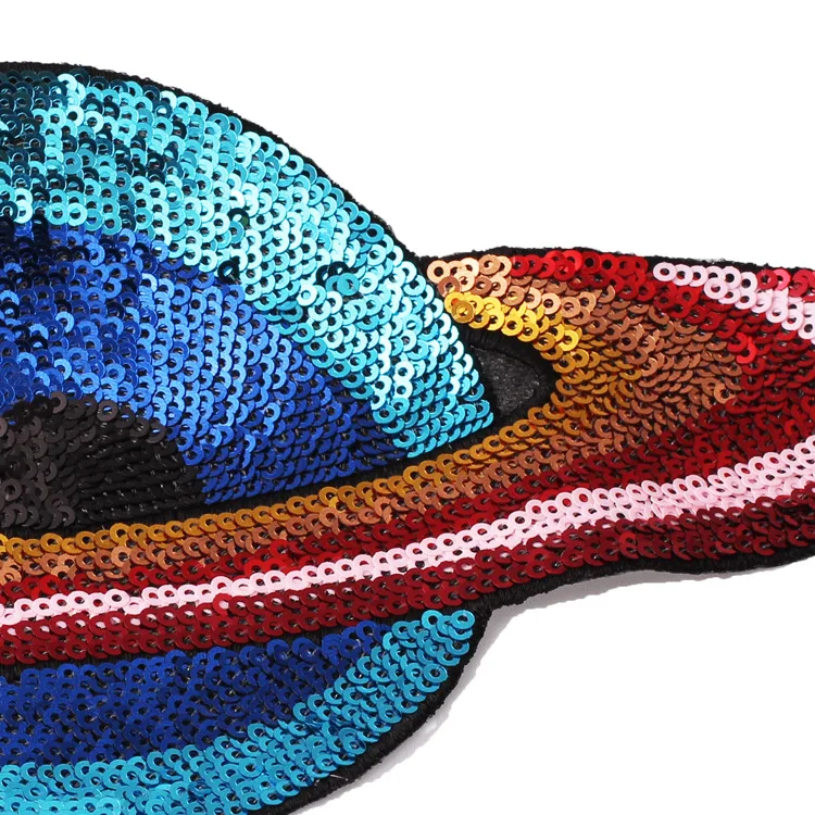 1 шт. пространство модные блестки патчи для одежды джинсы сумка приклеивающиеся