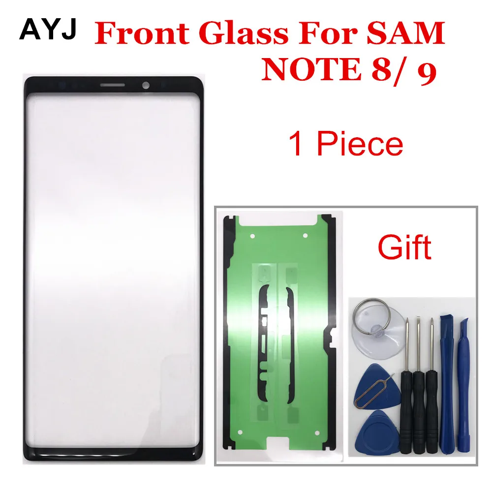 1 шт. запасное внешнее стекло для Samsung Galaxy Note 8 9 N950 6 3 ''сенсорный ЖК-экран