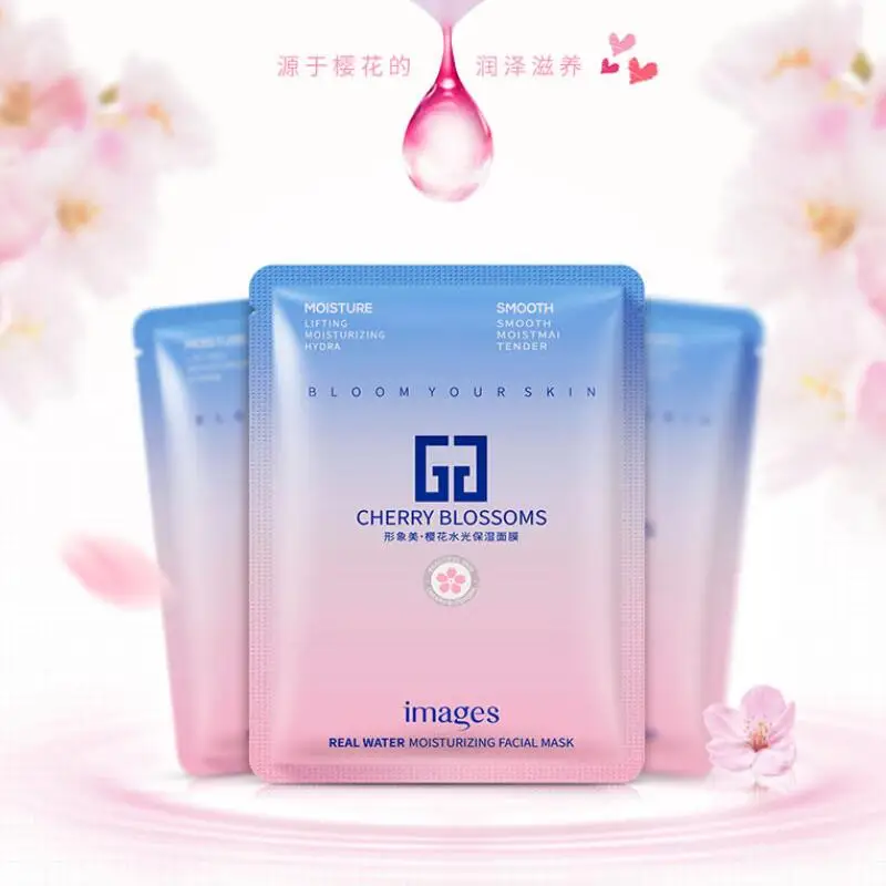 Увлажняющая водная маска для лица Cherry Blossom нежная увлажняющая дышащая маска| |