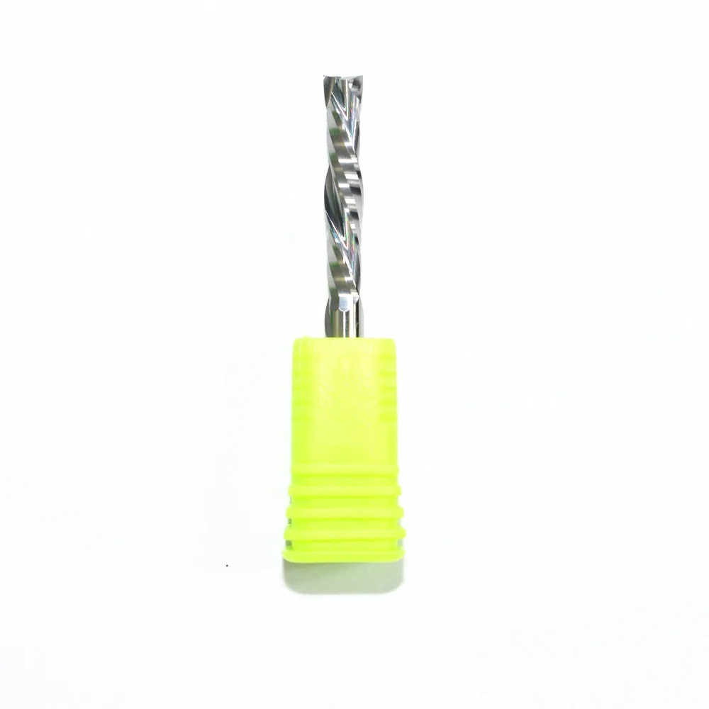 4 мм* 22mm-Up& Down Cut-2 твердокарбидные стержни ЧПУ концевая фреза, вольфрамовое сверло резак, Концевая фреза для деревообработки, древесный инструмент, составное долото