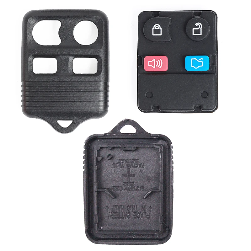 KEYECU 1x / 2x для Lincoln Mercury Ford aurus Mustang Focus Escape автомобильный чехол ключей Fob 3/4 Кнопка