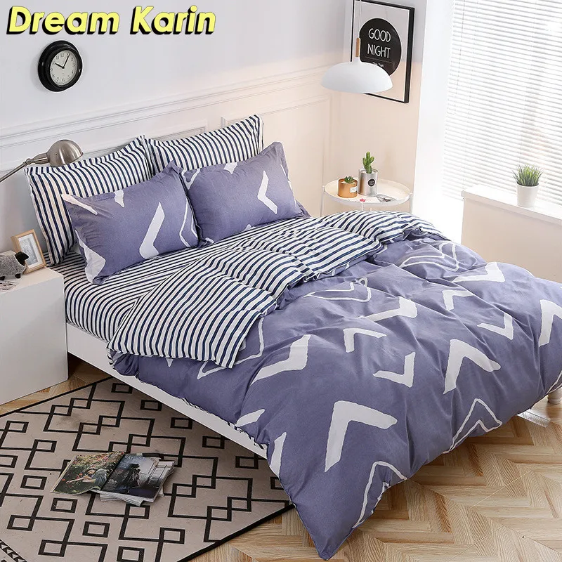 Dream Karin домашние текстильные короткие Стильные комплекты постельного белья для