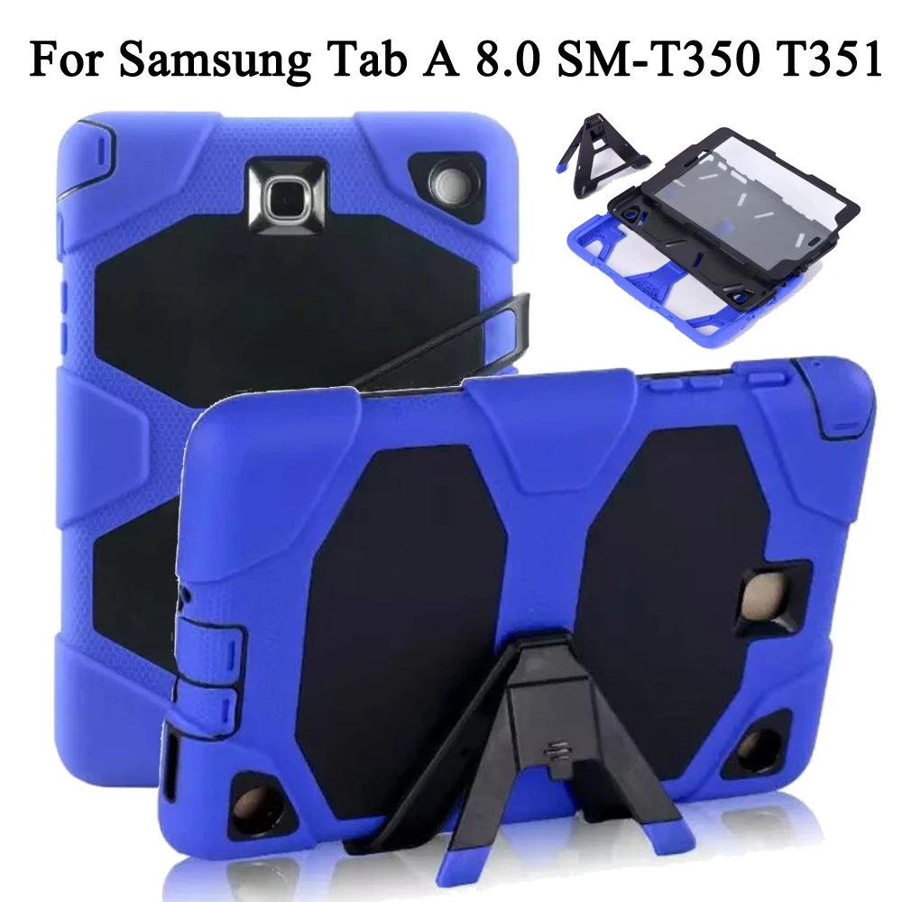 3 в 1 детский сверхмощный чехол Amor для Samsung Galaxy Tab A 8 0 T350 T351 T355 P350 P355 планшета Мягкий