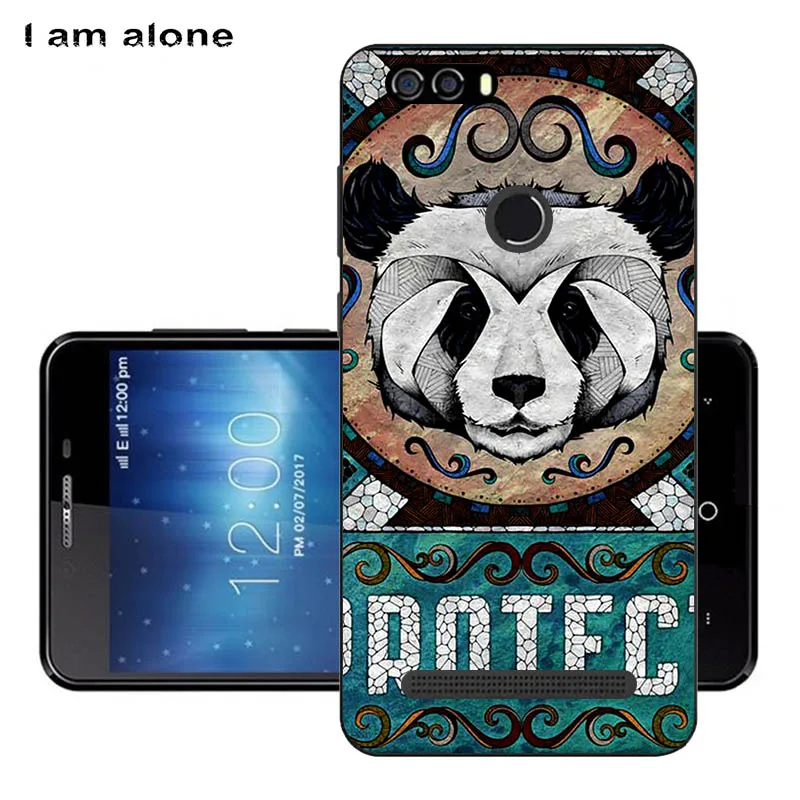 Solf TPU W32 Чехол для телефона I am alone, для Leagoo power 2,, 5,0 дюйма, мягкий ТПУ, мобильный модный, с мультяшным принтом, для Leagoo power 2 - Цвет: Solf TPU W32