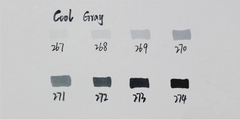 Художественные маркеры Finecolour EF102 8 цветов