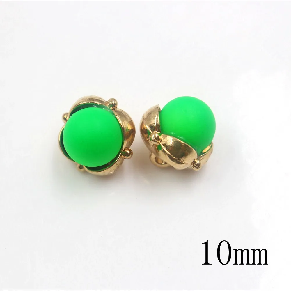 Металлическая жемчужная Кнопка 10 мм для блузки свитер украшение пальто кнопки