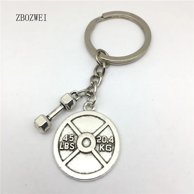 Брелок для фитнеса кроссфита бодибилдинга тренажерного зала вес 45