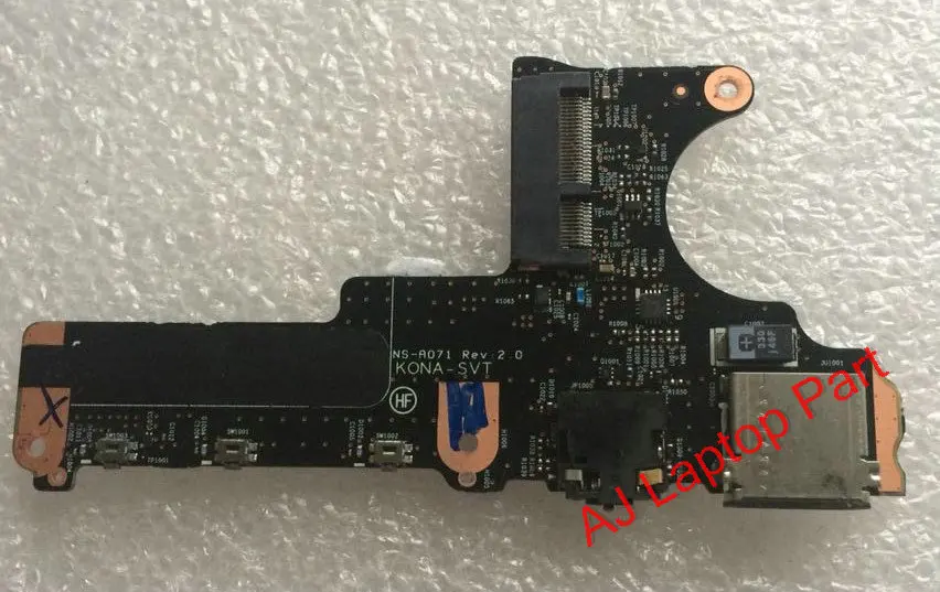 

Original for LENOVO yoga 2 pro 13 Audio USB board REV:2.0 KONA-SVT NS-A071